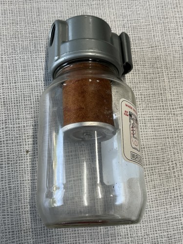 Intake Filter / Exhaust Muffler AA900E with AC393 Felt Cartridge Jar