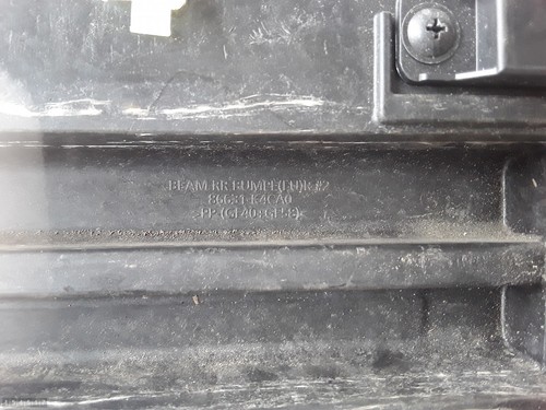 2020 HYUNDAI KONA BUMPER REINFORCEMENT TRASERA 86631K4CA0 - Picture 4 of 4