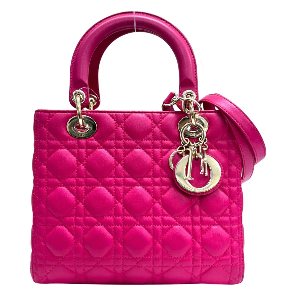 DIOR Cannage Medium Lady Dior