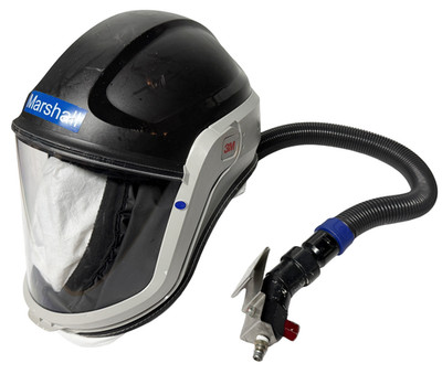 3M Versaflo M-400 Respiratory Helmet w/ 3M V-300 Air Regulating Valve