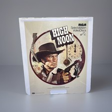 CED VideoDisc High Noon 1952 RCA SelectaVision B W - New Sealed