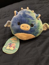 5” Squishmallow FlipaMallow Dominic Dragon & Aina Unicorn plush soft teddy