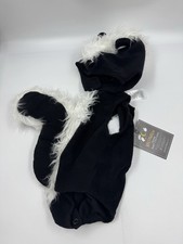 NWT Pottery Barn Kids Baby Skunk Halloween Costume Black 6-12 Months