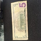 US $5 Five Dollar Bill Federal Reserve Note Lincoln 2017 Circulated Uncertified — photo 2