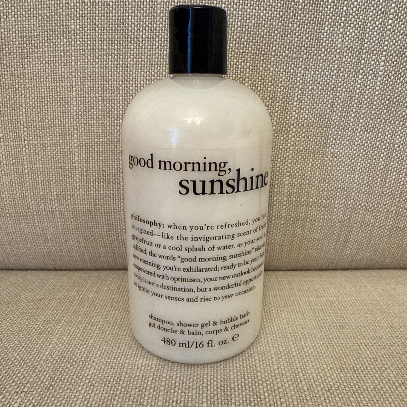 Refreshing Good Morning Sunshine Shower Gel Shampoo & Bubble Bath 16oz