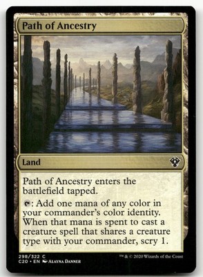 Path of Ancestry #298 (NM) Commander 2020 C20 Magic MTG