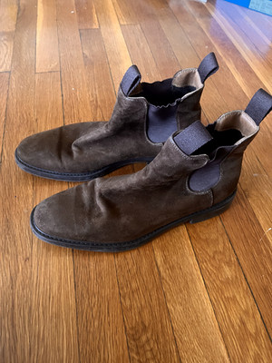 Men's H&M Brown Chelsea boots size 44 US 10.5
