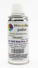 Tru-Color Navy Gray 5 Spray 4.5oz - Hobby and Model Solvent Paint - 4045
