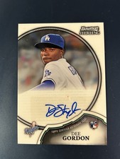 2011 Bowman Sterling Rookie Auto Dee Gordon #15 Auto Dodgers