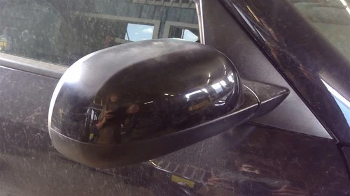 Black 2017 Kia Soul Right Door Mirror  Power non-heated w/o turn signal