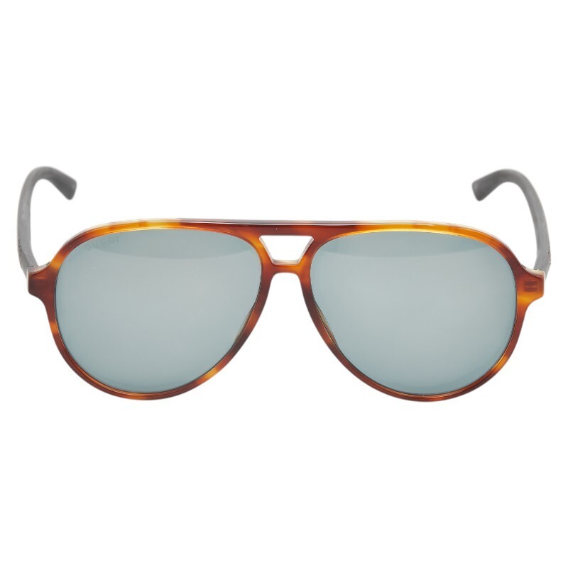 GUCCI Tear Drop Sunglasses GG0423S Brown Plastic Ladies GUCCI Used thumbnail 2