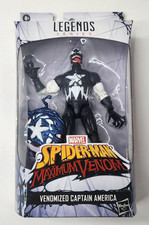 Marvel Legends Spider-Man Maximum Venom - Venomized Captain America 6  Figure