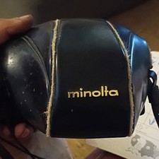 Minolta SR-T 101 Black 35mm SLR Film Camera Body with Minolta Case