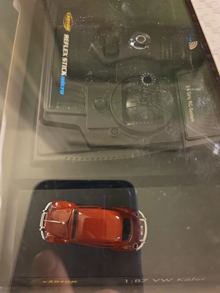 Carson 500504147 - 1:87 VW Beetle rot 2.4G 100% RTR   Neuware - Bild 3 von 4