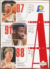 1996-97 Upper #146 Reggie Miller / Dale Davis / Rik Smits / Travis Best / VG