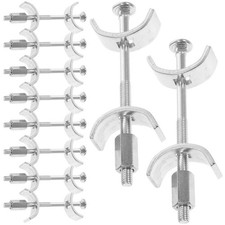10 Pcs Worktop Jointing Bolts Joining Strip Counter Connectors Furniture