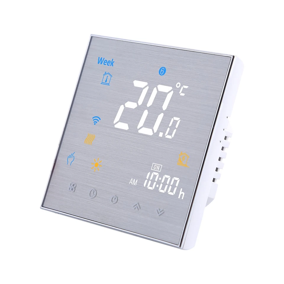 E-BTH-3000L-GCLW WiFi Smart Thermostat For Water/Gas Boiler Digital Temperature - Image 2 of 4