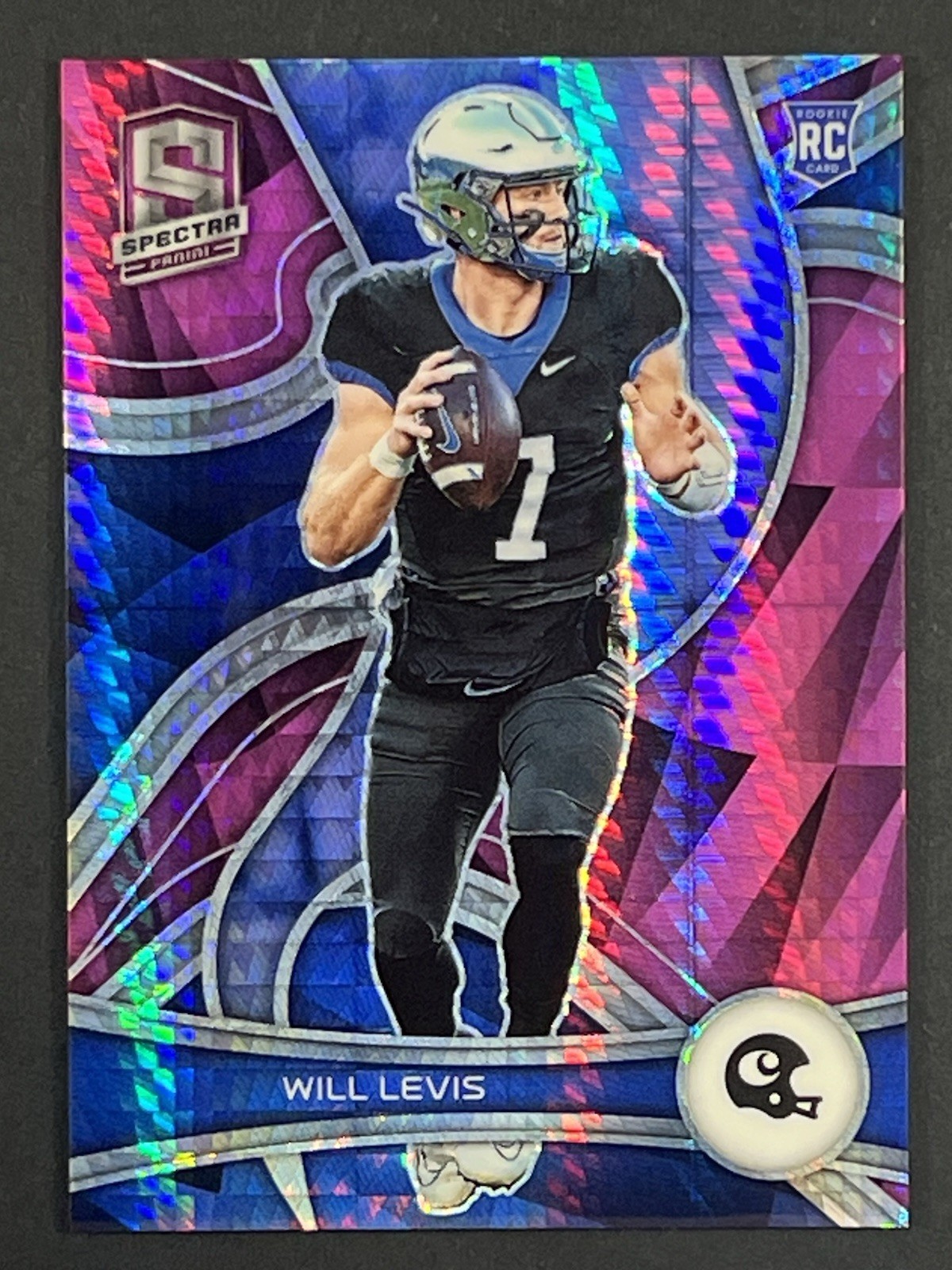 2023 Chronicles Spectra Draft Picks Will Levis /75 Neon Pink Prizm #37 Rookie