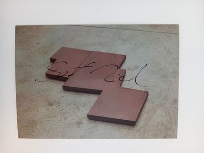Gert Riel - Change Art Postcard - Original Autograph - Approx 10x15cm - Car