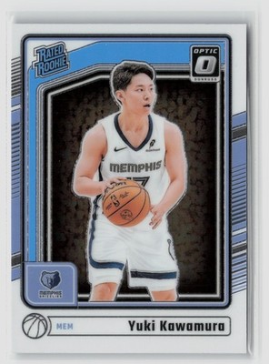 Yuki Kawamura #287 2024-25 Panini Donruss Optic Rookie Rc Grizzlies