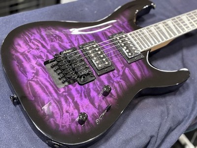 Jackson JS Series Dinky Arch Top JS32Q DKA Transparent Purple Burst