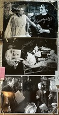 🔥 FRANKENSTEIN Boris Karloff Signed 🔥 Sara Karloff 24x36 Posters 