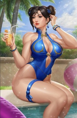 STREET FIGHTER SWIMSUIT SPECIAL 2026 1 CHRIS NG 616 Variant LTD 500