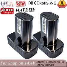 2 Pack For Snap-on 14.4V CTB8174 CTB8172 CT861DB CTC722 CT825DB Tools Battery