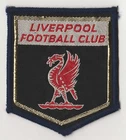 Original Vintage 1970s Football Sew On Patch Liverpool Cloth Badge Unused
