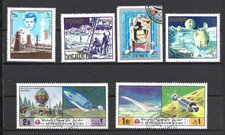 LOT DE  6TIMBRES / NEUFS ET OBLITERES  OBLITERES /  ESPACE / YEMEN / 