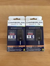 Lot Of 2 CHAMBERLAIN Garage Door Mini Keychai...