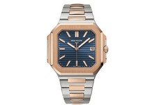 Patek Philippe Cubitus Sunburst Blue Dial Stainless 18kt Rose Gold 5821/1AR-001