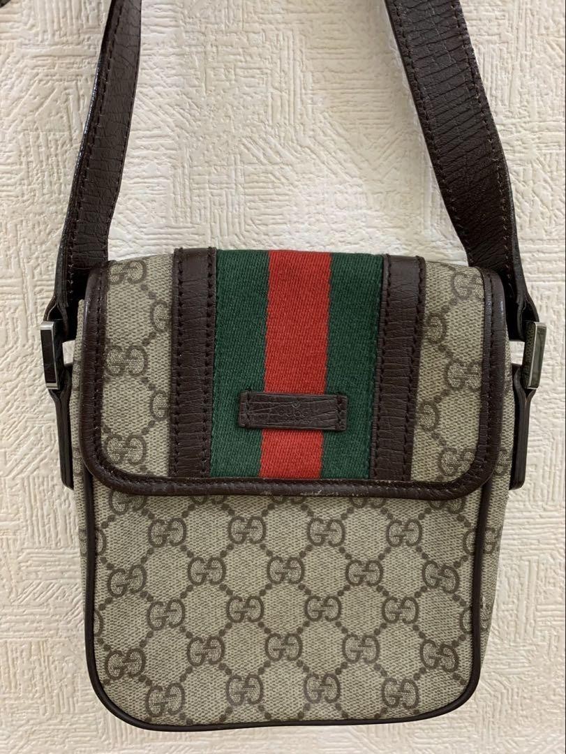 Gucci GG Pattern Shoulder Bag   Available Used
