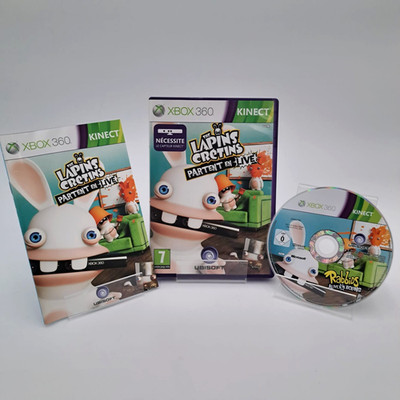 Rabbids: Off Screen Xbox 360 Kinect Ubisoft Multilingual PAL ITA + EU   