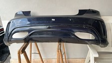 PARAURTI POSTERIORE CLASSE A W176 PREMIUM AMG ORIGINALE  2015-2018 NERO