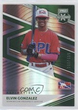 2020 Panini Elite Extra Edition Aspirations Green /499 Elvin Gonzalez #188 00gy