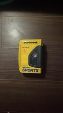 Sony Walkman Sports WM-AF54 Yellow Cassette Player