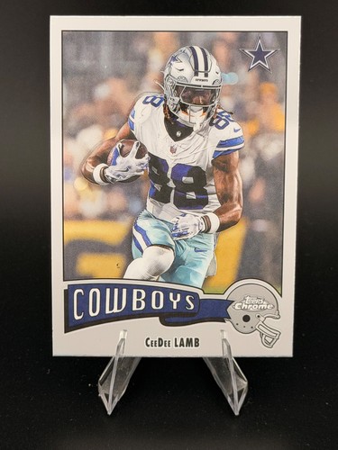 2025 Topps Chrome CeeDee Lamb Base (RAW)