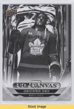 2024 Upper Deck Extended Series UD Canvas Black Chris Tanev Christopher READ h6w