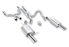 Borla Aggressive Atak Catback Exhaust For 2011-2012 Ford Mustang Gt 5.0l 8cyl