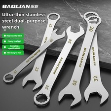 3mm Ultra-thin Wrench Large Open-end Wrench Plum Dual-purpose Wrench Wholesale 3mm Ultra-thin Wrench Large Open-end Wrench Plum Dual-purpose Wrench Wholesale