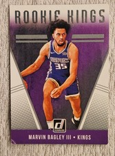 2018-19 Panini Donruss Marvin Bagley III Rookie Kings Sacramento Kingd No 4