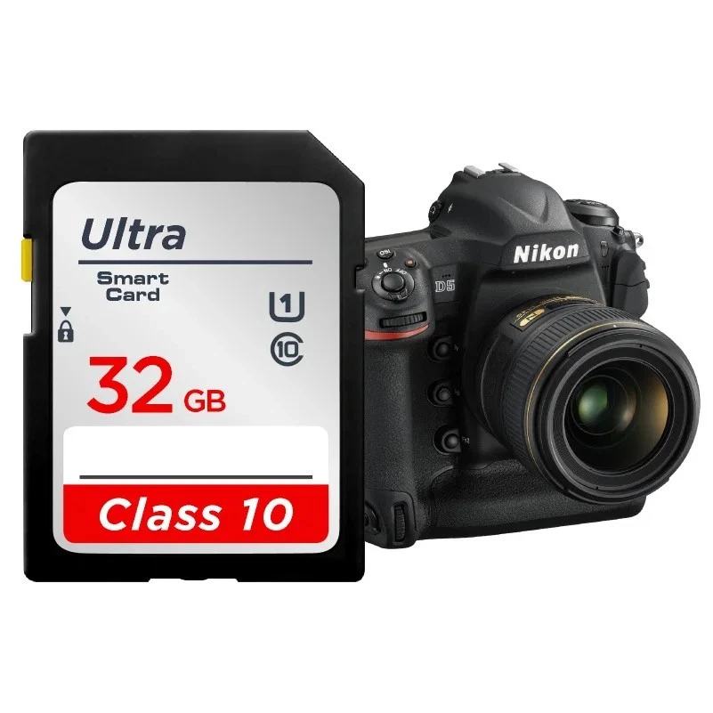 16GB-256GB Normal Full Size Flash SD Memory Card High Speed for Camera Gift - Image 3 of 4
