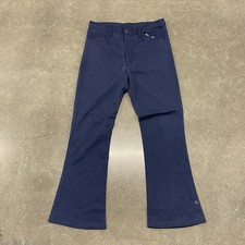 Vintage 70s Sears Jeans Joint Bell Bottom Flare Pants 36x31 Scovill Zip Disco