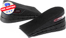Height Increase Insoles 3-Layer Air Cushion Shoe Inserts for Men Women