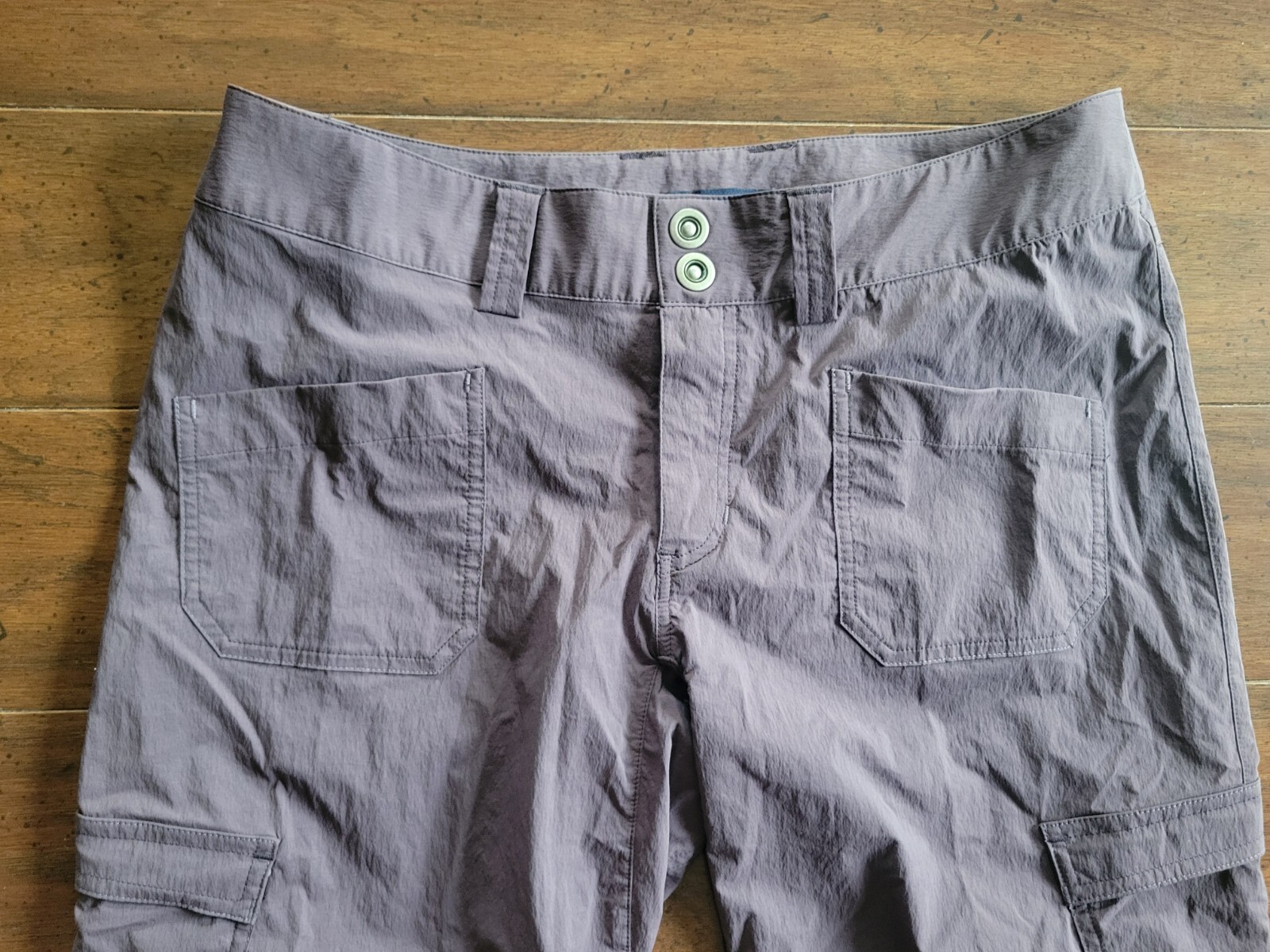 Pantaloni da trekking da donna Arc'teryx tagliati all'aperto viola taglia 6