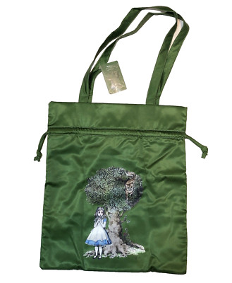 Disney Higuchi Yuko Alice im Wunderland Katze Tragetasche Kordelzug Tasche Gr...