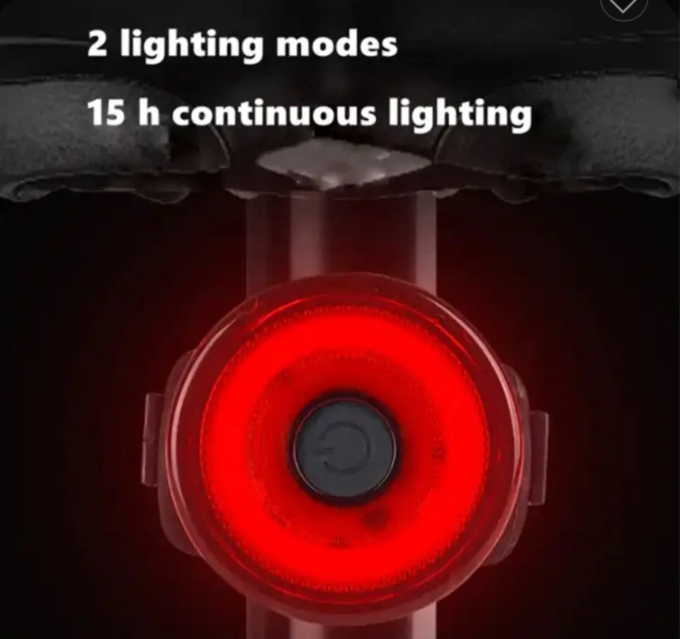 12 LED Red Safety Light for runners, walkers, bikers and worker safety - Image 3 of 4