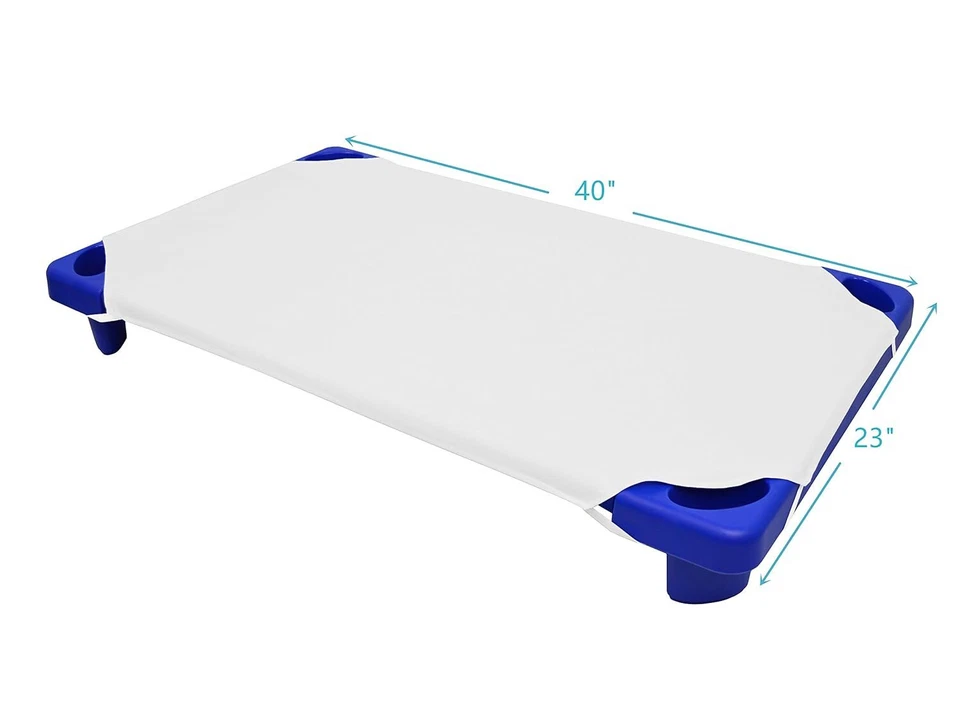 American Baby Company 10 Piezas Mezcla Algodón-Poliéster, 23" x 40", Blanco Foto 4 de 4