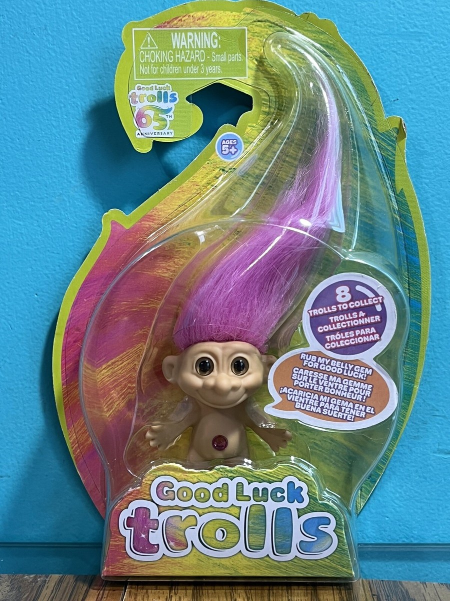 Good Luck Trolls 65th Anniversary Love Luck Troll Figure, A-19 | eBay